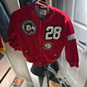 Disney Red Jacket with Mickey Mouse Design